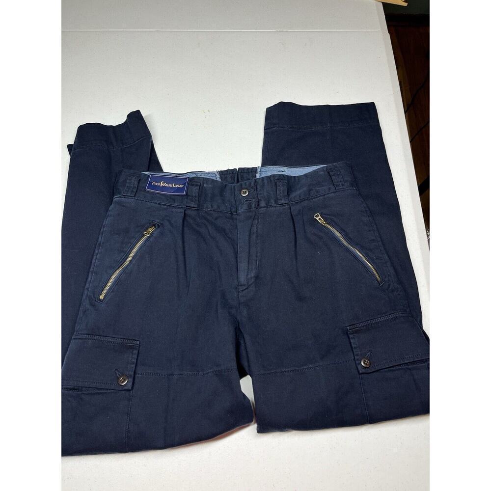 Ralph Lauren Navy Cargo Pants